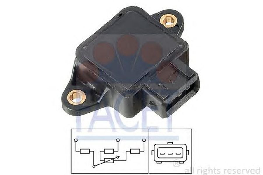 Senzor pozitie clapeta acceleratie TOYOTA COROLLA Compact E11 FACET FA 10.5002