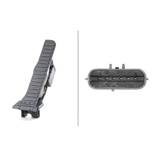 Senzor pozitie pedala acceleratie Vw Caddy 3 Caroserie (2ka, 2kh, 2ca, 2ch), 03.2004-05.2015, Caddy 3 Estate (2kb, 2kj, 2cb, 2cj), 03.2004-05.2015, Caddy 4 Estate (Saab, Saj), 05.2015-, Caddy 4 Van (Asa, Sah), 05.2015-, HELLA HL6PV008689701