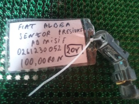 Senzor presiune admisie 0261230052 Fiat Albea 1.4 benzina