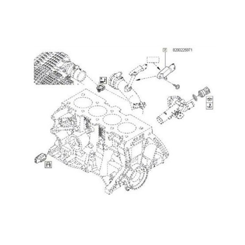 SENZOR PRESIUNE ADMISIE DACIA LOGAN 1.5