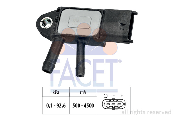 Senzor presiune aer # Alfa romeo Giulia 2015 2016 2017 2018 2019 2020 2021 2022 2023 2024 2025 # 10 3292 # FACET
