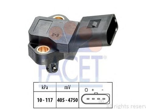 Senzor presiune aer AUDI A2 8Z0 FACET FA 10.3105