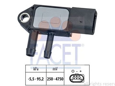 Senzor presiune aer AUDI A4 8K2 B8 FACET FA 10.3263