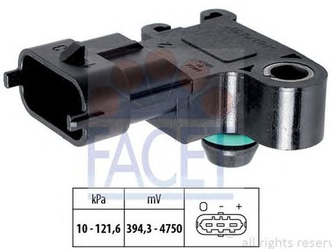 Senzor presiune aer CHEVROLET CAPTIVA C100 C140 FACET FA 10.3195