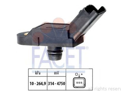 Senzor presiune aer Citroen C4 Picasso I UD FACET FA 10.3164