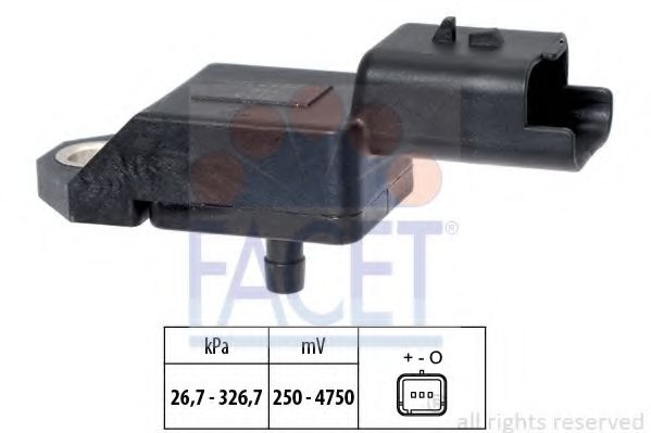 Senzor presiune aer CITROEN C5 III Break (TD) (2008 - 2016) FACET 10.3134 piesa NOUA