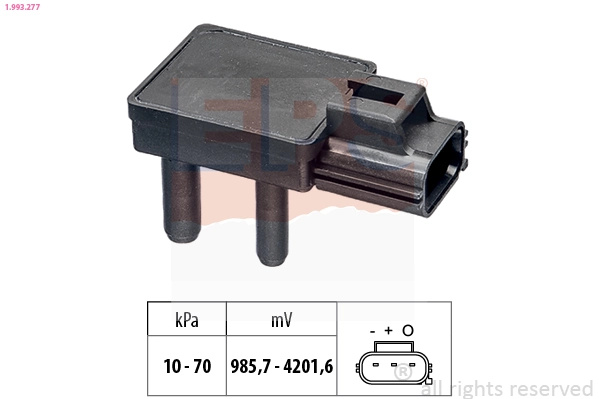 Senzor presiune aer EPS CITROËN JUMPER II platou / sasiu 2006-2020 - 1.993.277