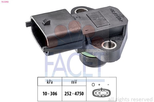 Senzor presiune aer FACET 10.3392