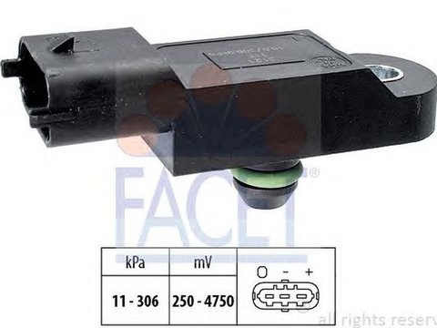 Senzor presiune aer FIAT 500L 199 FACET FA 10.3121