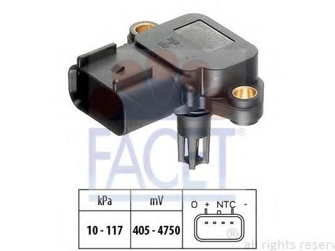 Senzor presiune aer FORD FOCUS (DAW, DBW), FORD FOCUS Clipper (DNW), FORD FOCUS limuzina (DFW) - FACET 10.3077