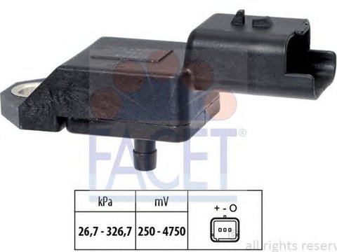 Senzor presiune aer FORD TRANSIT COURIER caroserie FACET FA 10.3134