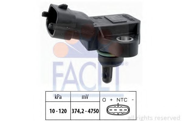 Senzor presiune aer HYUNDAI GRAND SANTA FÉ (2013 - 2016) FACET 10.3180