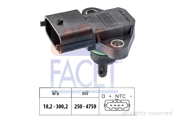 Senzor presiune aer # Kia Cerato 2005 2006 2007 2008 2009 # 10 3178 # FACET