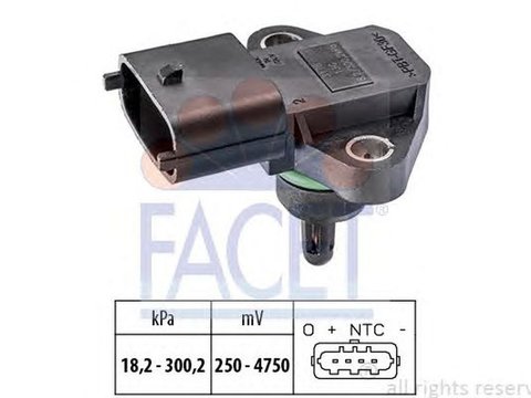 Senzor presiune aer KIA SORENTO I JC FACET FA 10.3178