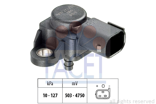 Senzor presiune aer # Mercedes-benz Cl-class 1999 2000 2001 2002 2003 2004 2005 2006 # 10 3106 # FACET
