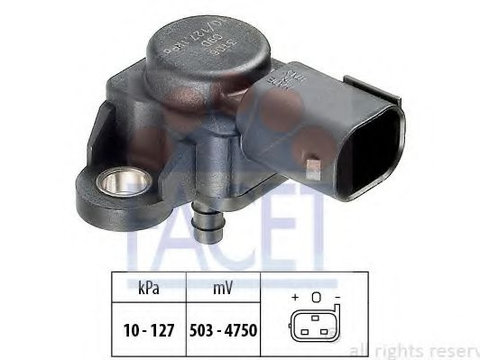 Senzor presiune aer MERCEDES SLK (R170) (1996 - 2004) FACET 10.3106