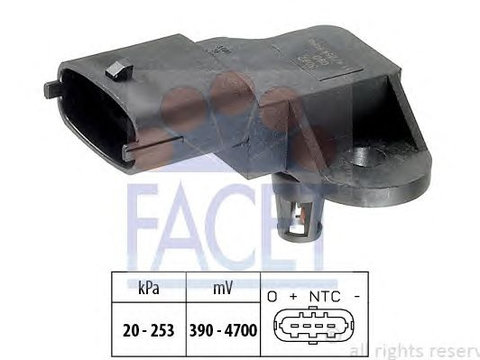 Senzor presiune aer OPEL ASTRA G/H 2,6-2,0 - Cod intern: W20240050 - LIVRARE DIN STOC in 24 ore!!!