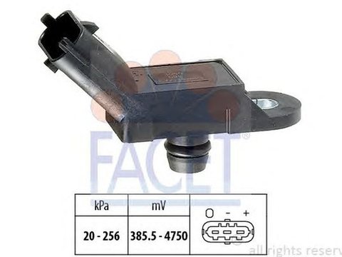 Senzor presiune aer OPEL TIGRA TwinTop FACET FA 10.3055