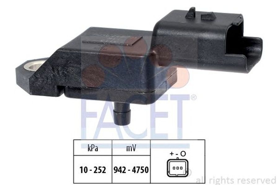 Senzor presiune aer PEUGEOT 1007 KM FACET FA 10.3113