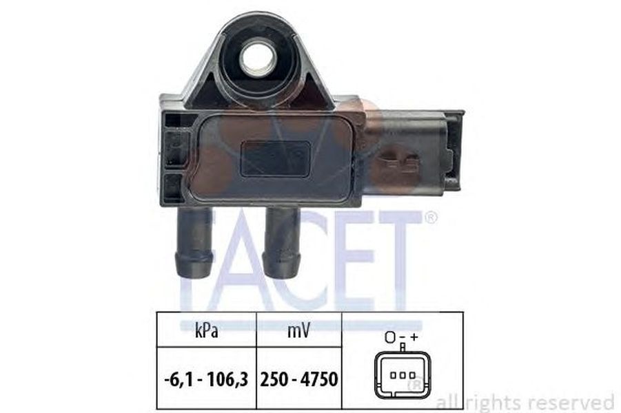 Senzor presiune aer PEUGEOT 308 4A 4C FACET FA 10.