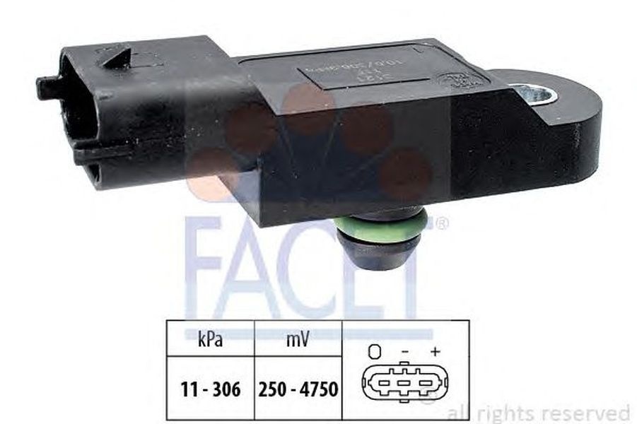 Senzor presiune aer RENAULT TWINGO III FACET FA 10.3121