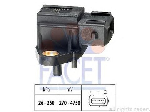 Senzor presiune aer VOLVO 850 combi LW FACET FA 10.3029