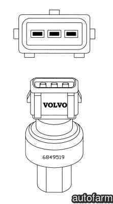 Senzor presiune clima VOLVO S90 NRF 38934