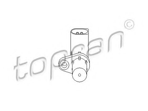 Senzor presiune combustibil 110 900 TOPRAN pentru Audi A6 Audi A4