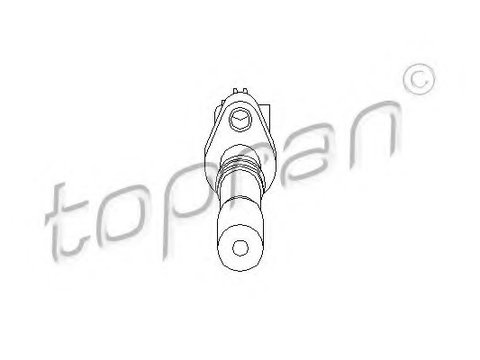 Senzor presiune combustibil 722 629 TOPRAN pentru CitroEn C1 Peugeot 107 Peugeot 108