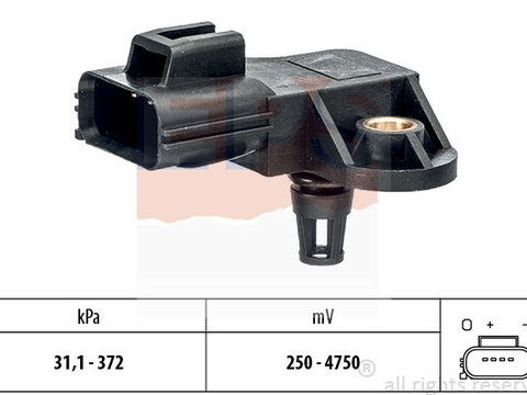 Senzor presiune galerie admisie 1 993 250 EPS pentru Volvo C70 Volvo V70 Volvo S60 Volvo Xc60 Volvo Xc70 Volvo V40 Volvo V60