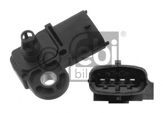 Senzor presiune galerie admisie 37055 FEBI BILSTEIN pentru Opel Astra Fiat Panda Fiat Sedici Fiat Punto Ford Ranger Fiat Fiorino Alfa romeo Giulietta Fiat Qubo Fiat Bravo Fiat Ritmo Alfa romeo Brera Alfa romeo Spider Alfa romeo 159 Fiat Doblo Fiat Pr