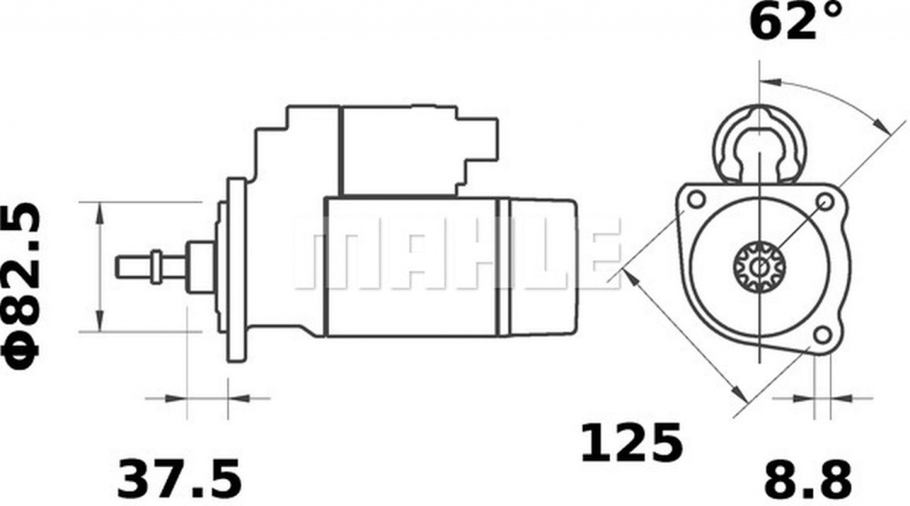 Senzor presiune galerie admisie AUDI A4 Avant 8K5 B8 STANDARD MS113