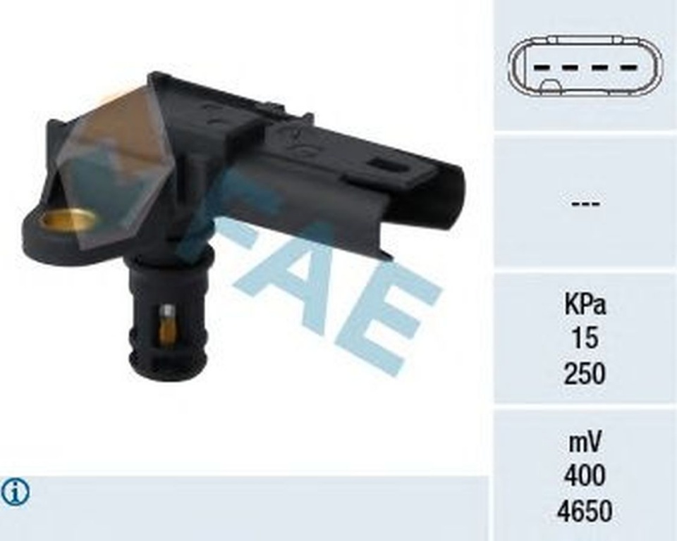 Senzor presiune galerie admisie BMW 3 cupe E92 FAE