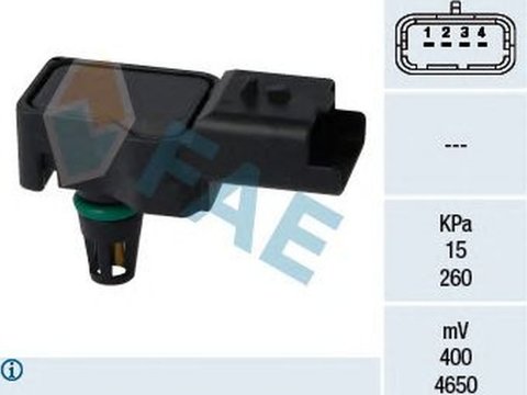 Senzor presiune galerie admisie CITROEN C4 Grand Picasso I UA FAE 15075