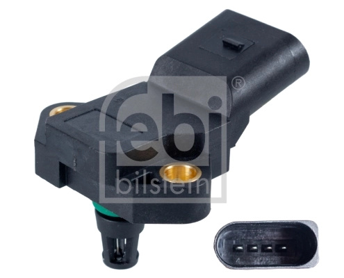 Senzor, presiune galerie admisie FEBI BILSTEIN 27186
