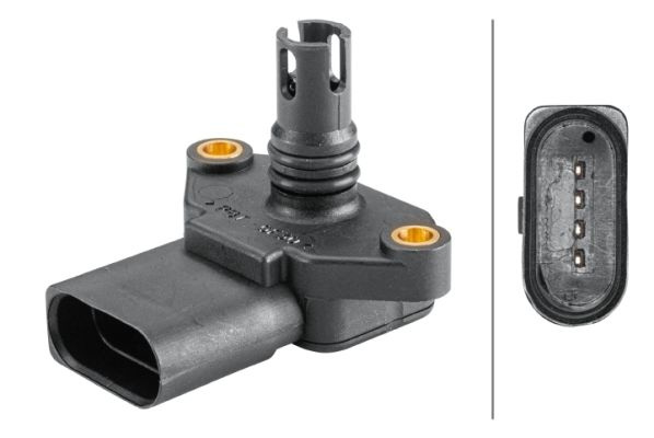 Senzor, presiune galerie admisie HELLA 6PP 358 152-161