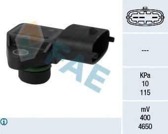 Senzor, presiune galerie admisie KIA SPORTAGE (JE_, KM_) (2004 - 2016) FAE 15125