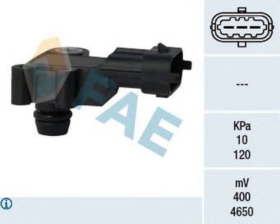Senzor presiune galerie admisie OPEL AMPERA FAE 15