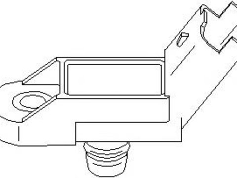 Senzor, presiune galerie admisie PEUGEOT 406 limuzina (8B), Citroen CHANSON (S0, S1), PEUGEOT 106 Mk II (1) - TOPRAN 721 625