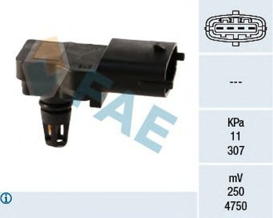 Senzor presiune galerie admisie PEUGEOT BIPPER AA FAE 15036