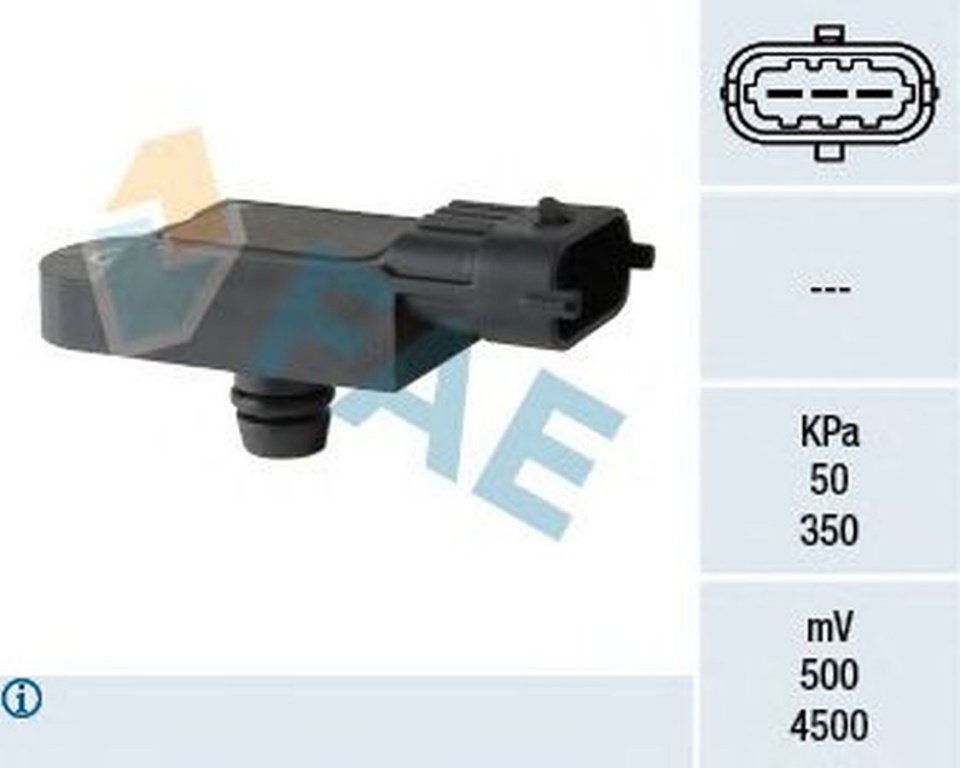 Senzor presiune galerie admisie RENAULT GRAND Scenic III JZ0 1 FAE 15092