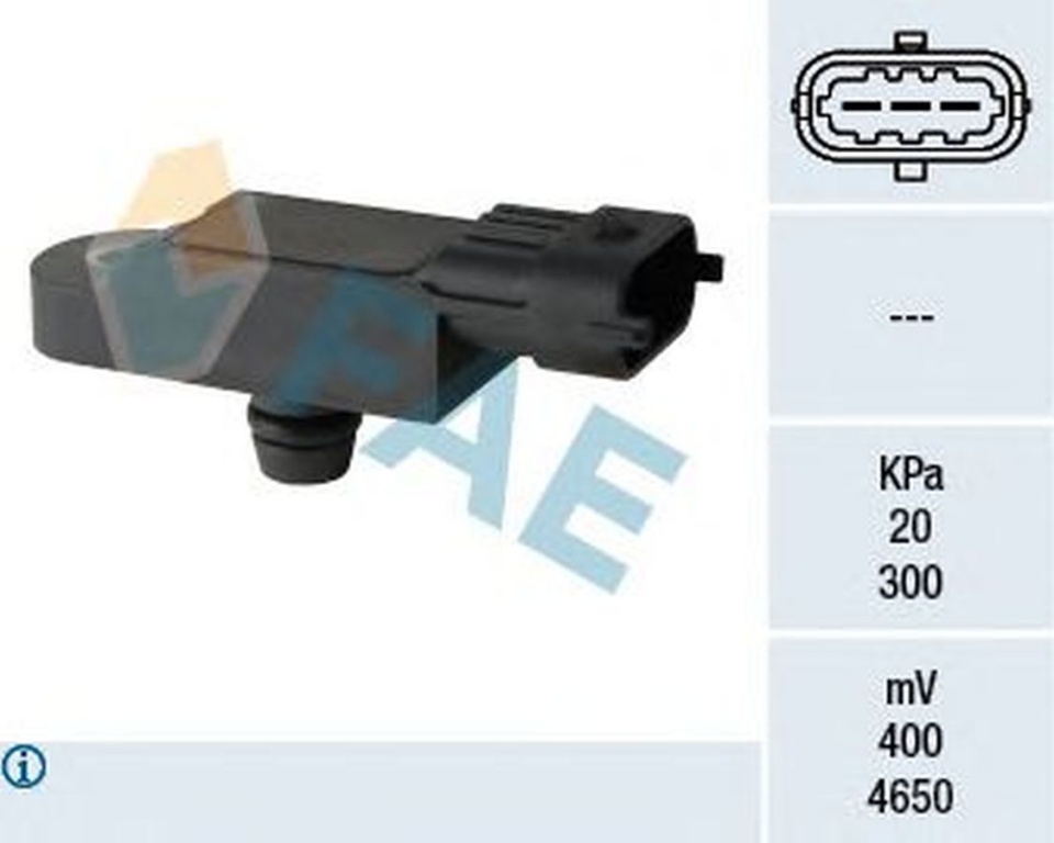 Senzor presiune galerie admisie RENAULT Scenic III JZ0 1 FAE 15068