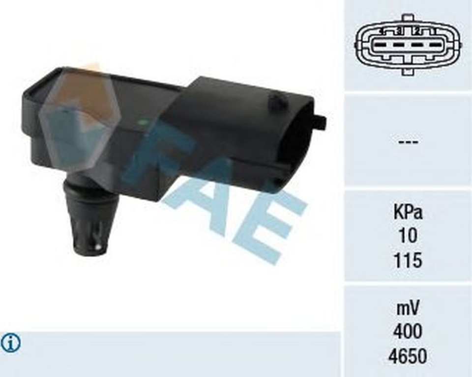 Senzor presiune galerie admisie SMART FORFOUR 454 