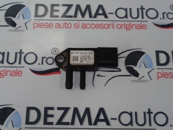 Senzor presiune gaze, 059906051C, Skoda Fabia 2 Combi (5J) 1.6 tdi