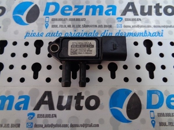 Senzor presiune gaze, 076906051A, Audi A3 (8P) 1.9