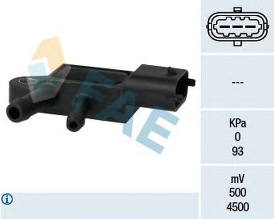 Senzor presiune gaze evacuare ALFA ROMEO MITO 955 FAE 16106