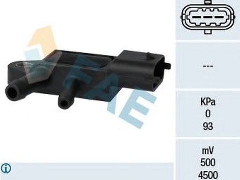 Senzor presiune gaze evacuare AUDI A4 Avant 8K5 B8 FAE 16106