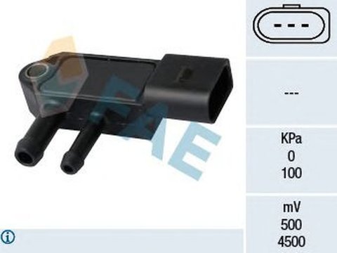 Senzor presiune gaze evacuare AUDI A6 4F2 C6 FAE 16112