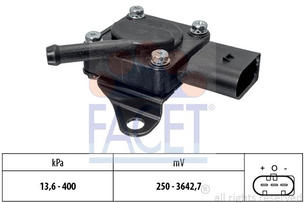 Senzor presiune gaze evacuare # Bmw X1 2009 2010 2011 2012 2013 2014 2015 # 10 3319 # FACET