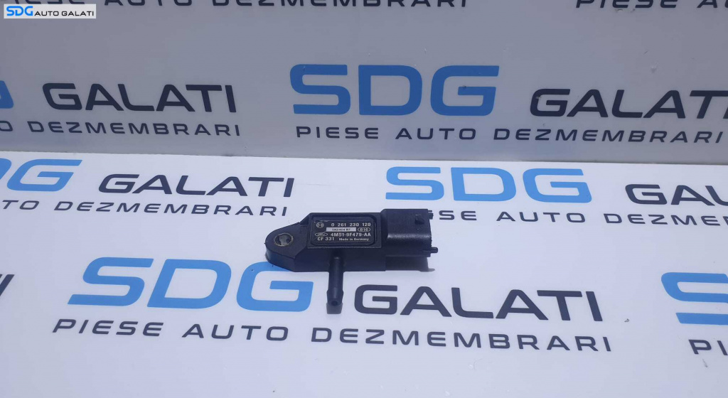 Senzor Presiune Gaze Evacuare Ford Focus C-Max 1.8 TDCi 2004 - 2010 Cod 0261230120 4M51-9F479-AA [S0187[